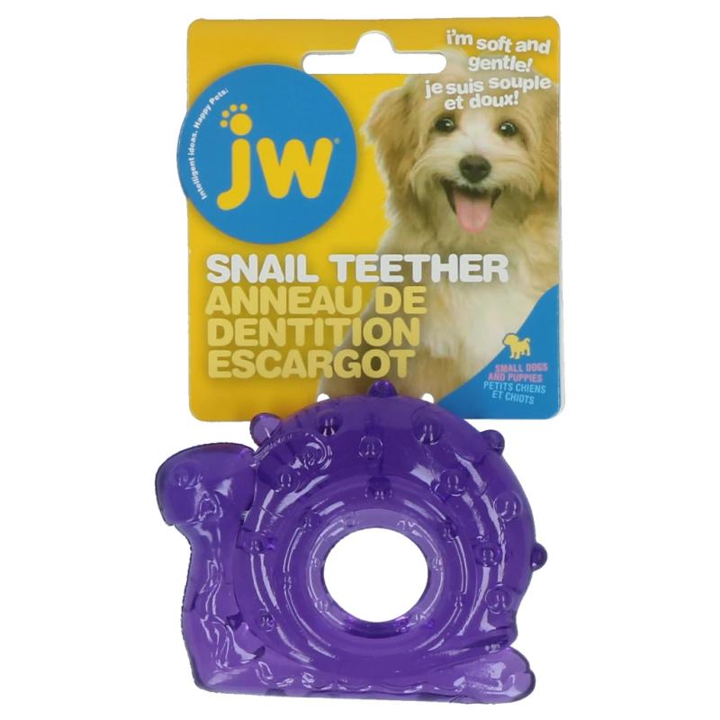 Hračka JW Snail Teether