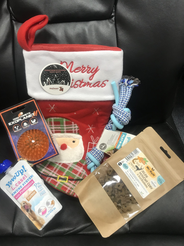 Plná vianočná pančucha Wooly Santa Exoplanet Orange