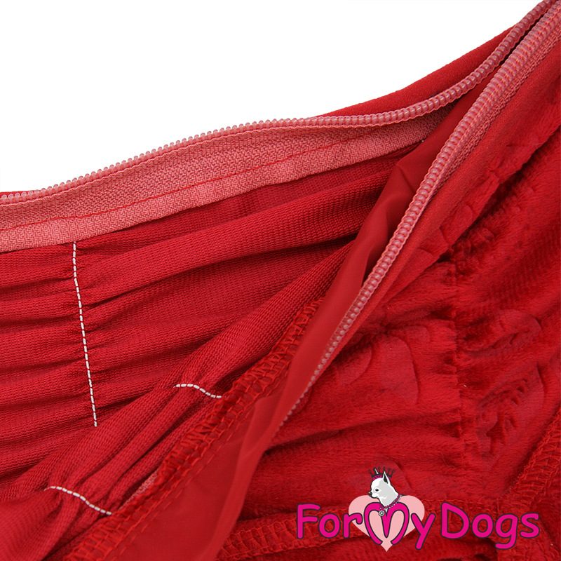Overal VELOUR RED (pre fenky) 22/3XL 2