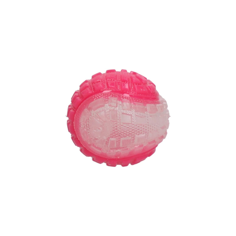 Loptička Dog Comets Glow In The Dark Moon Ball L Pink 1