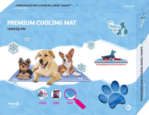Chladiaca podložka CoolPets Premium Cooling Mat XL (120x75cm)