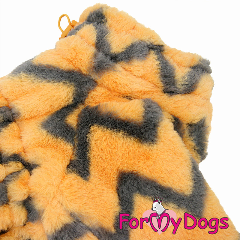 Zimný overal ZIG ZAG ORANGE (pre fenky) 16/L 2