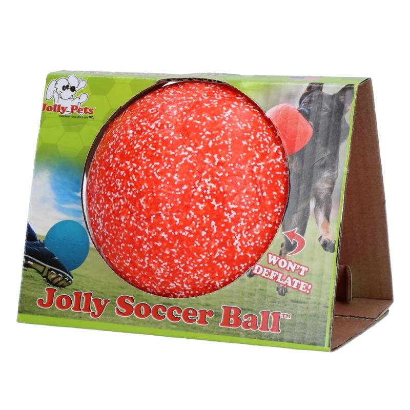 Lopta Jolly Soccer Ball 20cm oranžovobiela