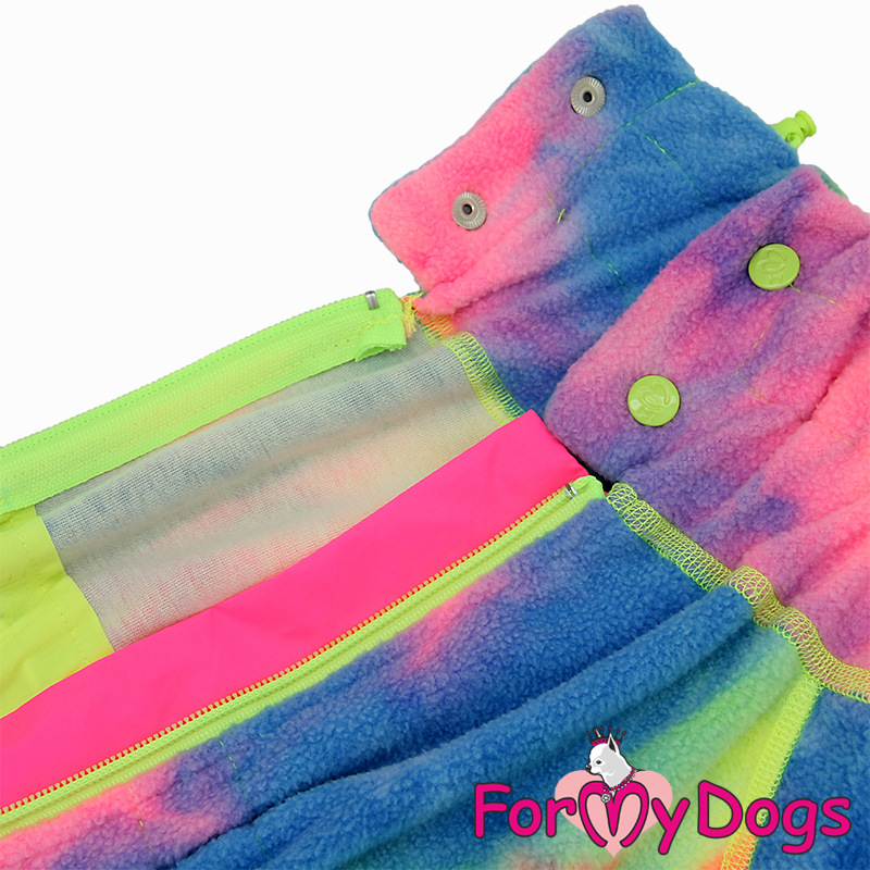 Flísový overal MULTICOLOUR (pre fenky) C2 2