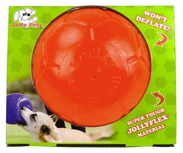 Lopta Jolly Soccer Ball 20cm oranžová