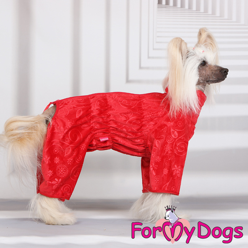 Overal VELOUR RED (pre fenky) 22/3XL 5