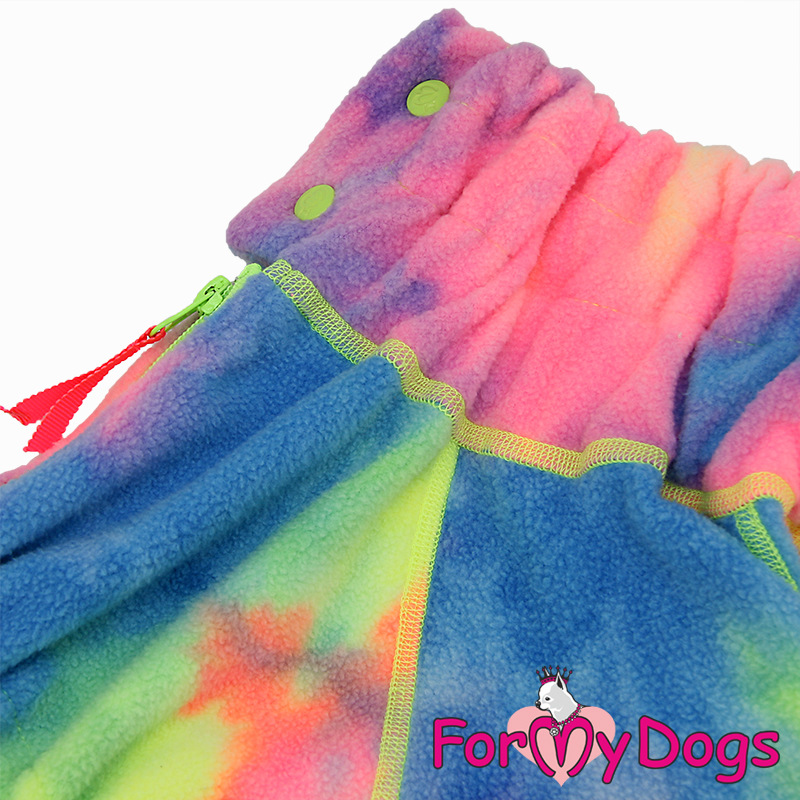 Flísový overal MULTICOLOUR (pre fenky) C2 3