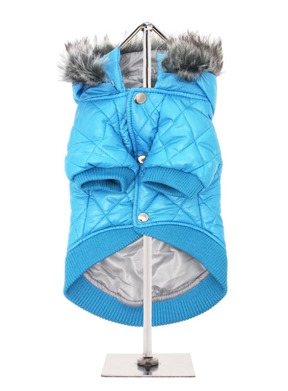 Bunda Thermo Blue Quilted Parka XL