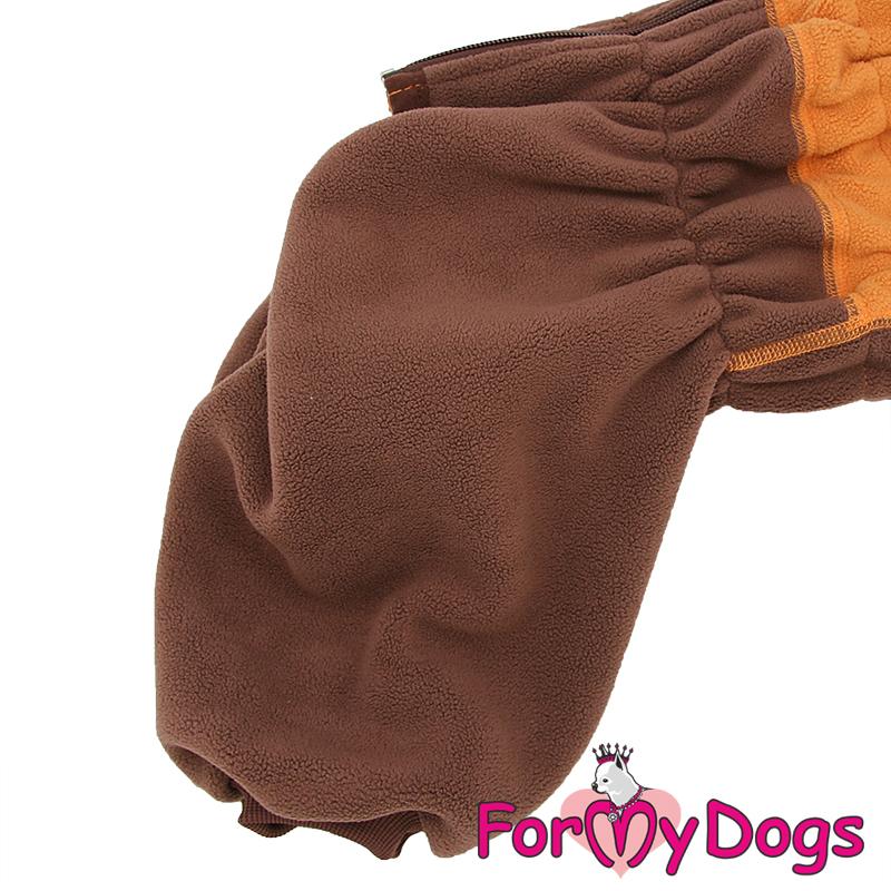 Overal BROWN FLEECE (pre fenky) C2