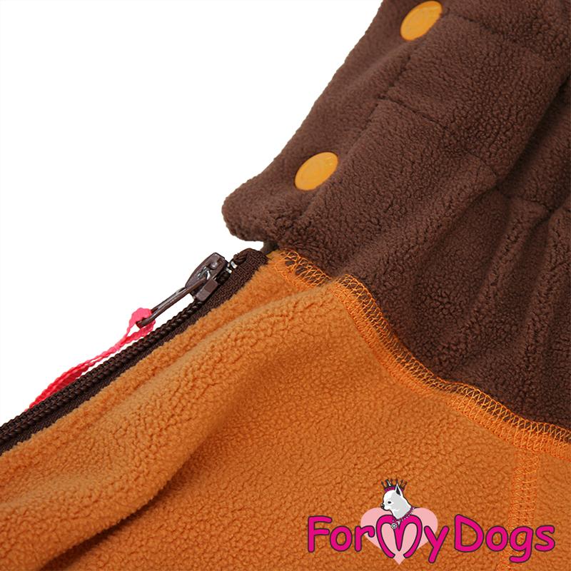 Overal BROWN FLEECE (pre fenky) C2