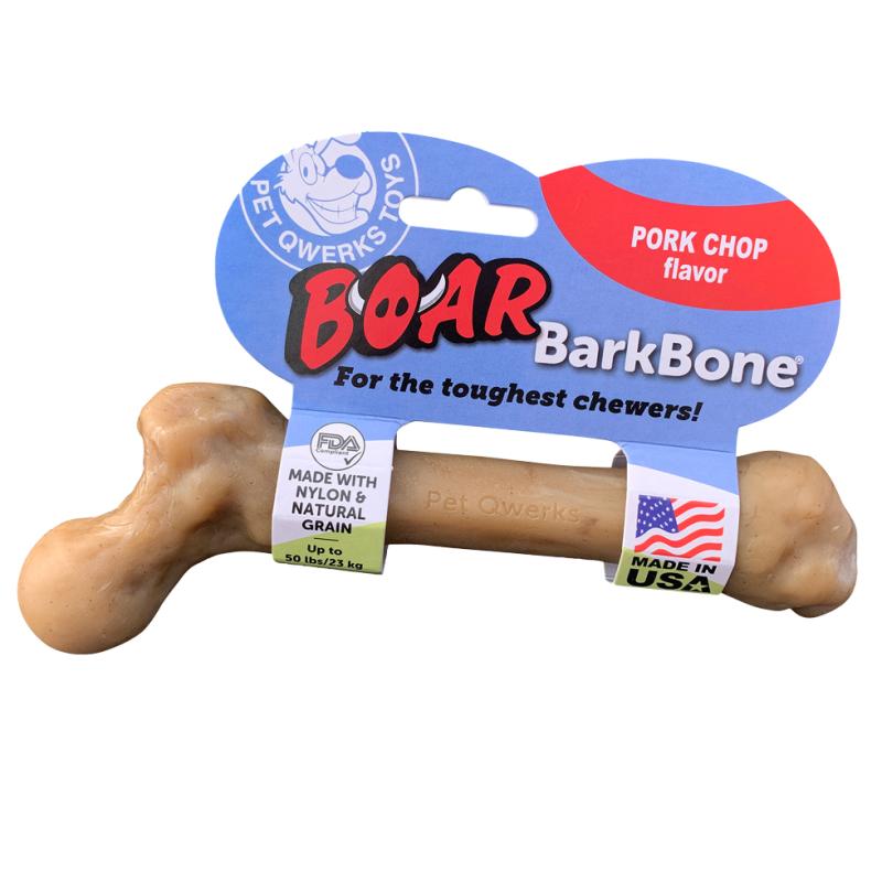 Hračka Pet Qwerks Boar BarkBone Porkchop - LG