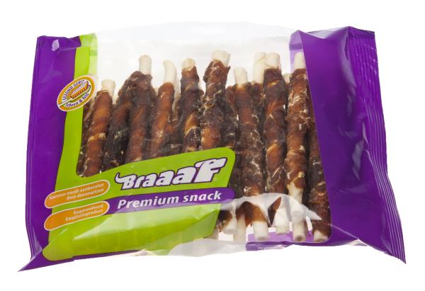 Žuvacie tyčinky Braaaf Roll Sticks Duck 12.5 cm (30 pcs)