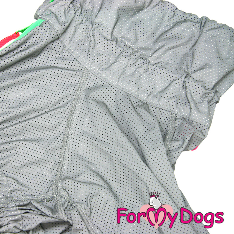 Overal/duster pre westíkov SILVER GREEN (pre psov) A0 3