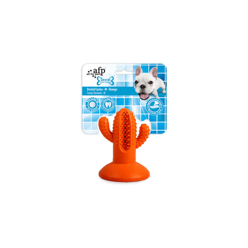 Dentálna hračka AFP Dental Chews - Dental Cactus M Orange
