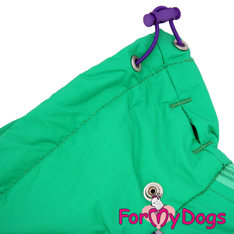 Pršiplášť GREEN/VIOLET (pre fenky) 16/L 7
