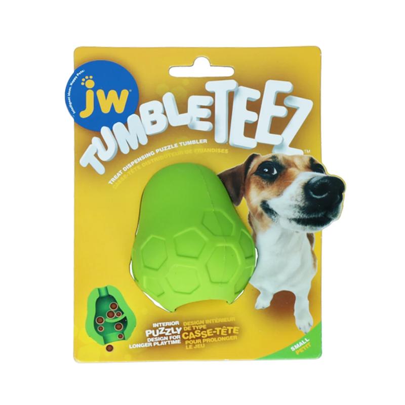 Hračka JW Tumble Teez Green - S