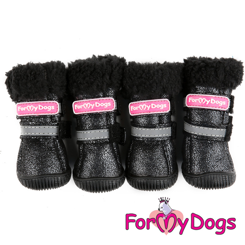 Topánky BLACK LEATHER LIKE