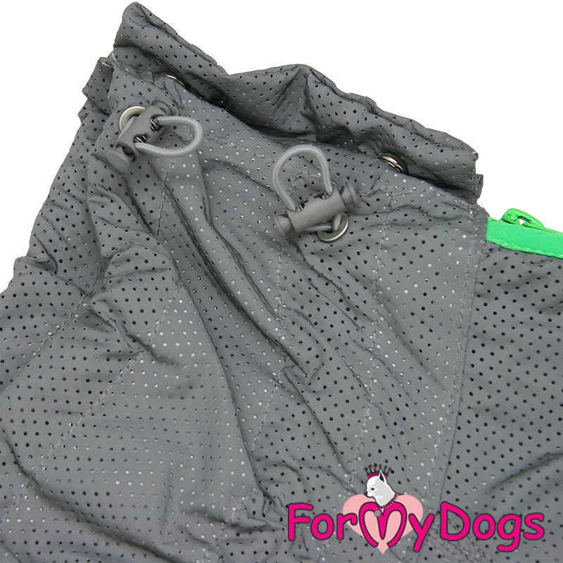 Overal/duster pre westíkov SILVER GREEN (pre psov) A0 5