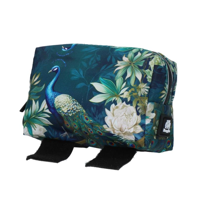 Púzdro na hygienické vrecká PoopyGo Eco Bag Peacock (Blue)