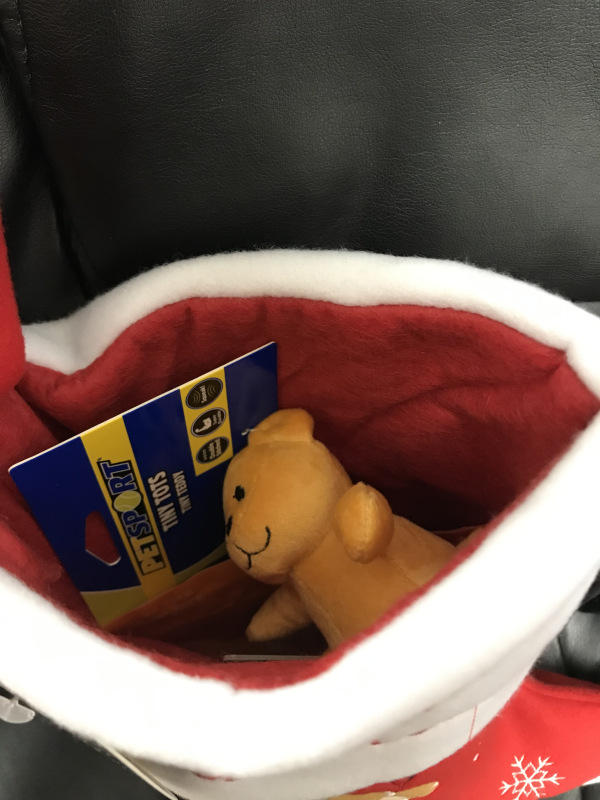 Plná vianočná pančucha Reindeer Orange Bear 2