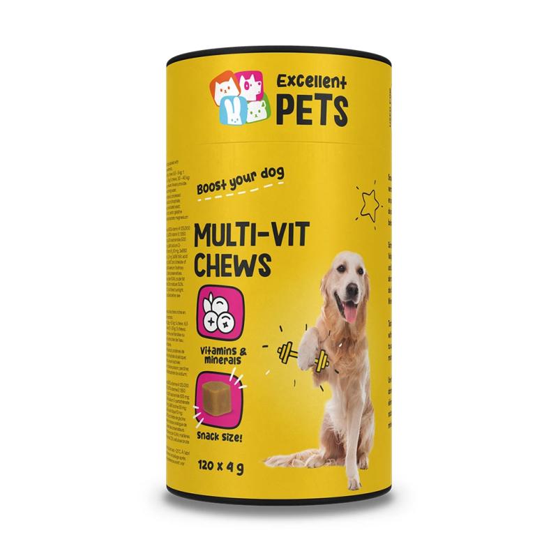 Multivitamíny Excellent Pets Multi-Vit Soft Chews (120 ks)