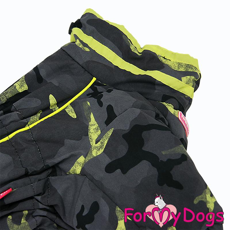 Zimný overal YELLOW CAMOUFLAGE (pre psov) 18/XL