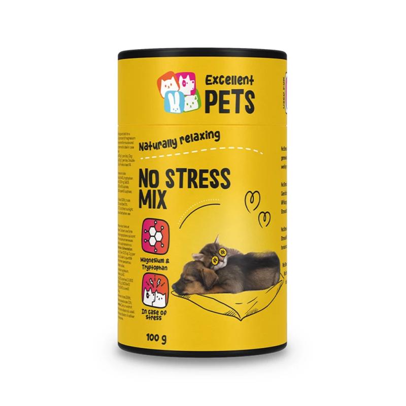 Výživový doplnok proti stresu Excellent Pets No Stress Mix 100 g