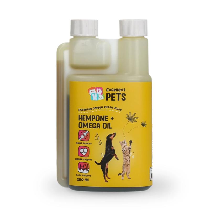 Olej z konopných semien Excellent Pets HempOne + Omega Oil 250 ml