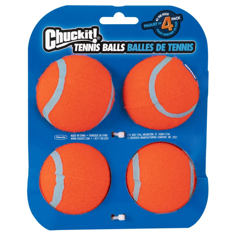 Loptičky Chuckit! Tennis Ball M (4-balenie) 1