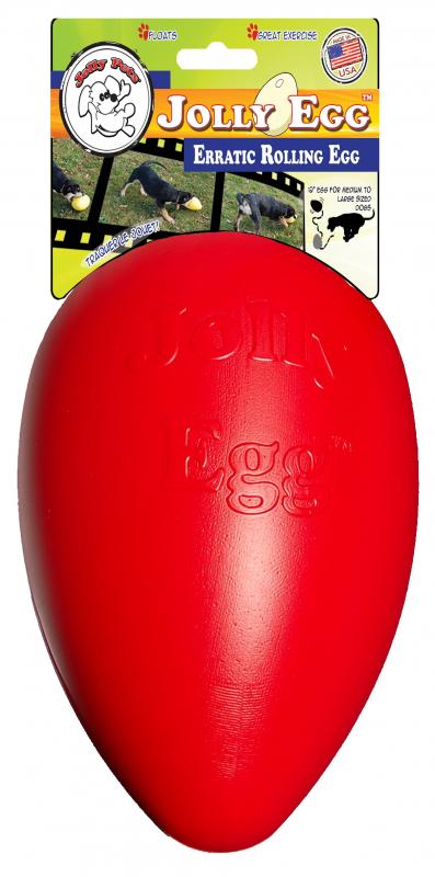 Interaktívna lopta Jolly Egg Red 30 cm