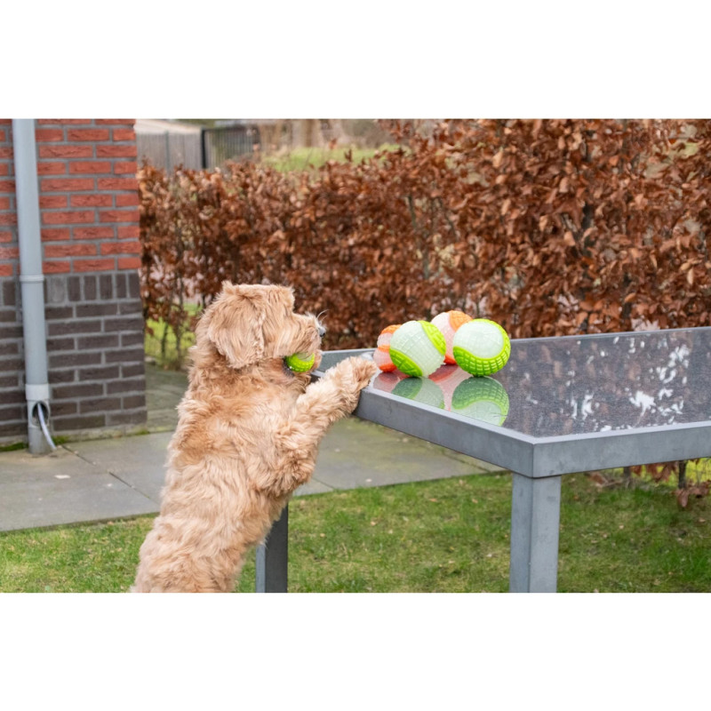 Loptička Dog Comets Glow In The Dark Moon Ball S Orange 4