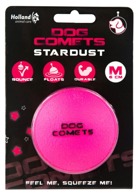 Loptička Dog Comets Ball Stardust Pink
