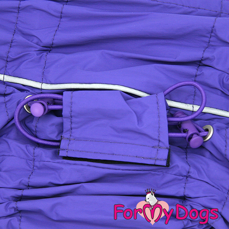Pršiplášť PURPLE W/SHOES (pre fenky) 16/L 8