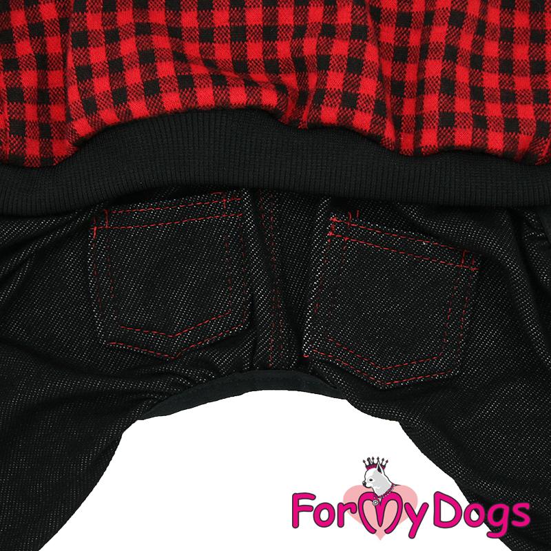 Overal RED CHECK 10/XS