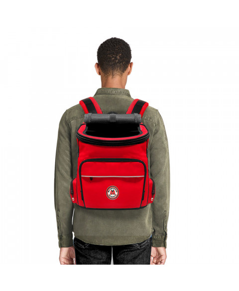 Batoh Backpacker Red 3