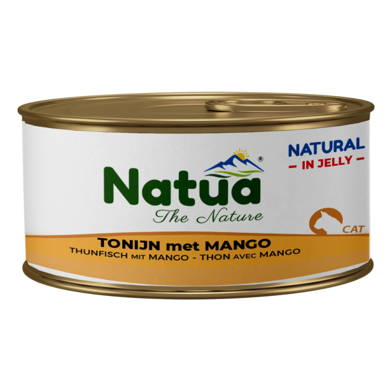 Konzerva pre mačky Natua Cat Jelly Tuna with mango 85 g