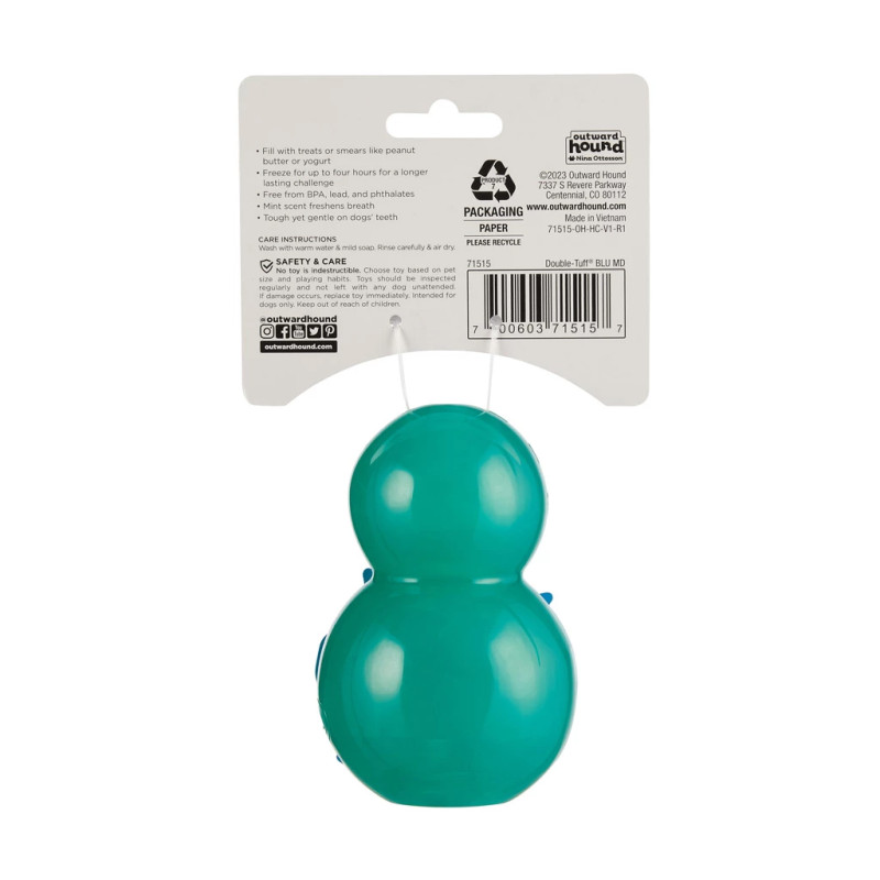 Hračka Outward Hound Double-Tuff M Blue 1