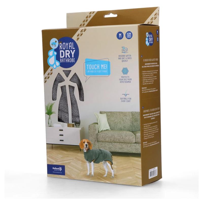 Župan Royal Dry Bathrobe For Dogs M 2