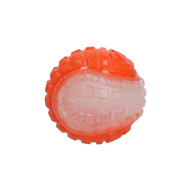 Loptička Dog Comets Glow In The Dark Moon Ball S Orange 1