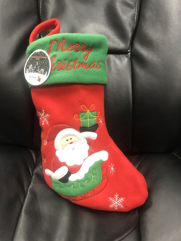 Plná vianočná pančucha Santa Pink Bear 1