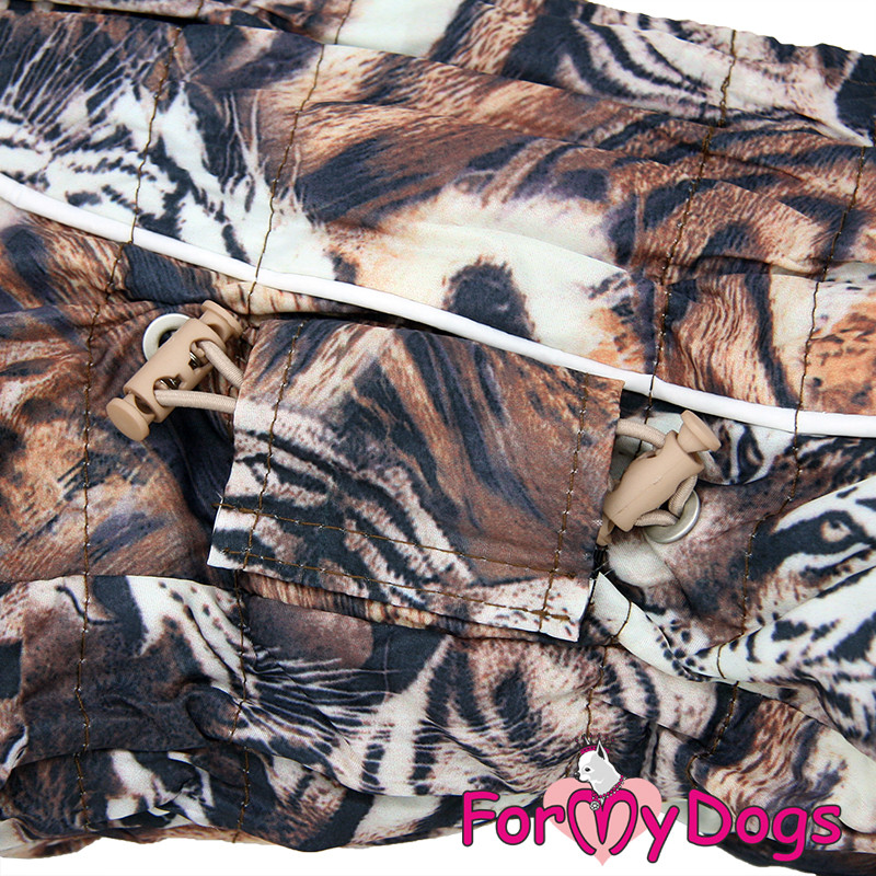 Zimný overal TIGER BROWN (pre fenky) 16/L 4