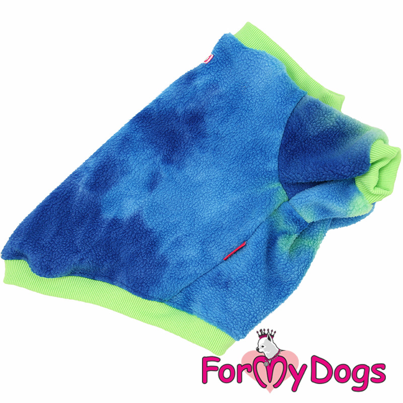 Tričko Blue/Lime Fleece 16/L 3