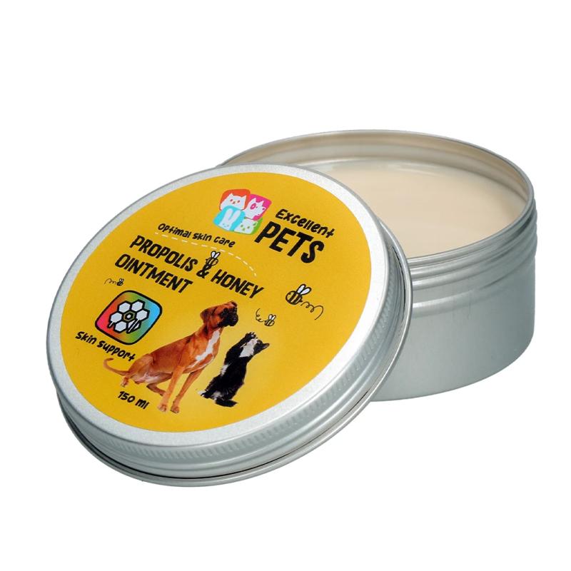 Ošetrujúca masť s medom a propolisom Excellent Pets Propolis & Honey Ointment 150 ml