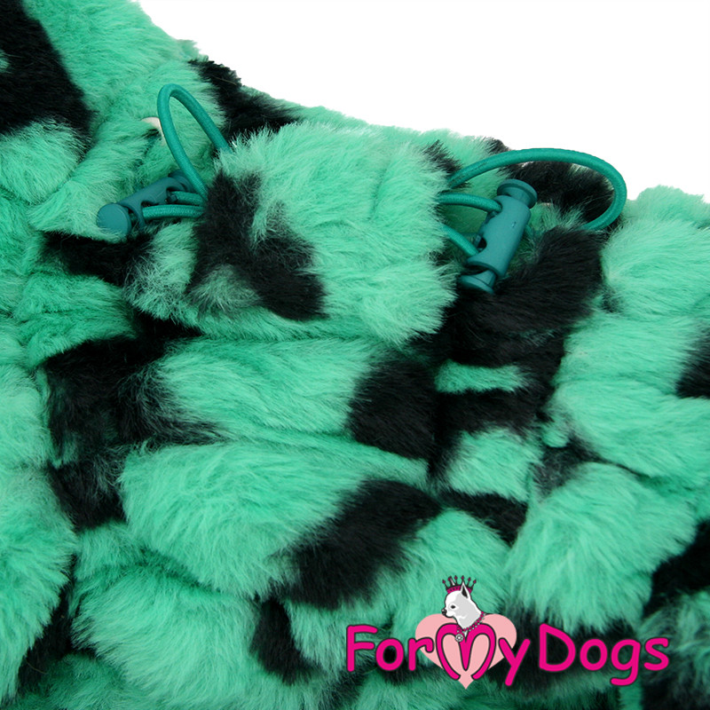 Zimný overal ZIG ZAG GREEN (pre psov) 16/L 4