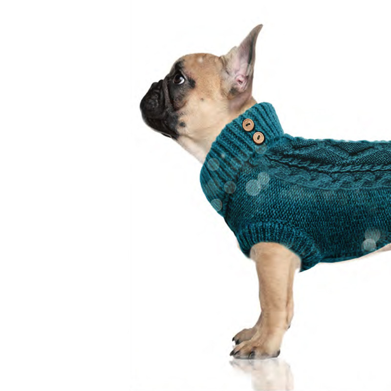 Sveter pre buldogov Connor Petroleum 45L 1