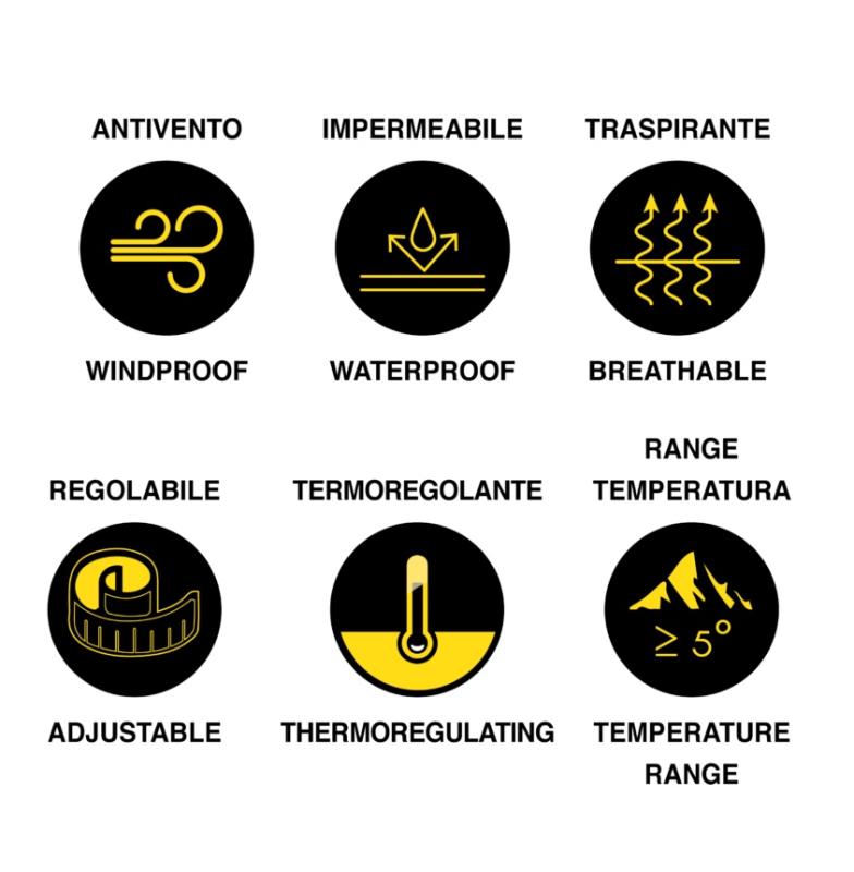 Pršiplášť Hiking Makalu Black XXL 5