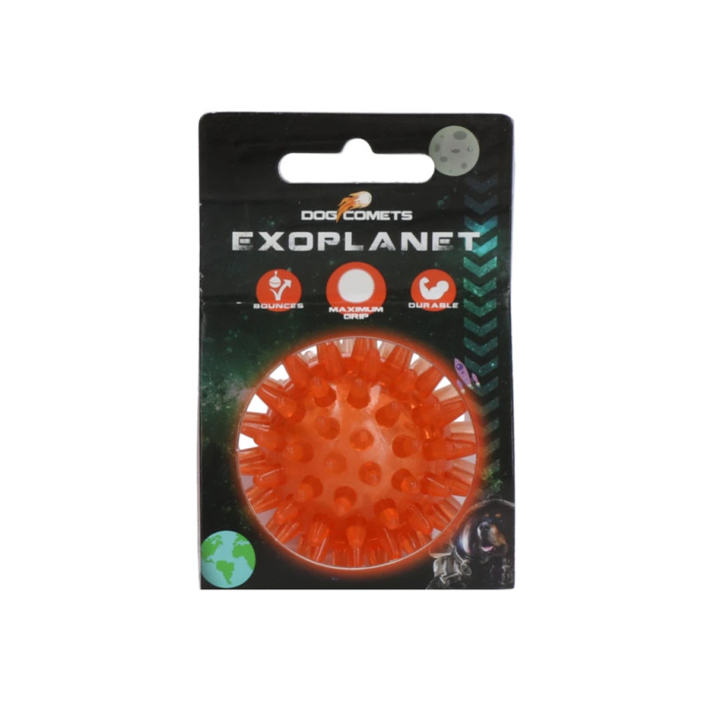 Loptička Dog Comets Exoplanet Spiky Ball S Orange