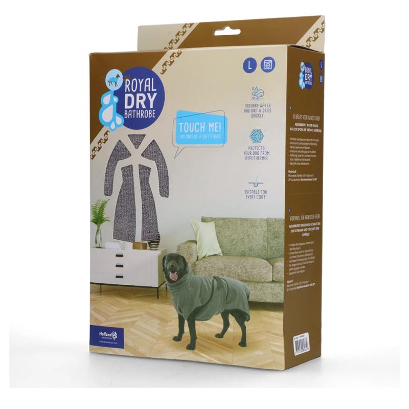 Župan Royal Dry Bathrobe For Dogs L 2