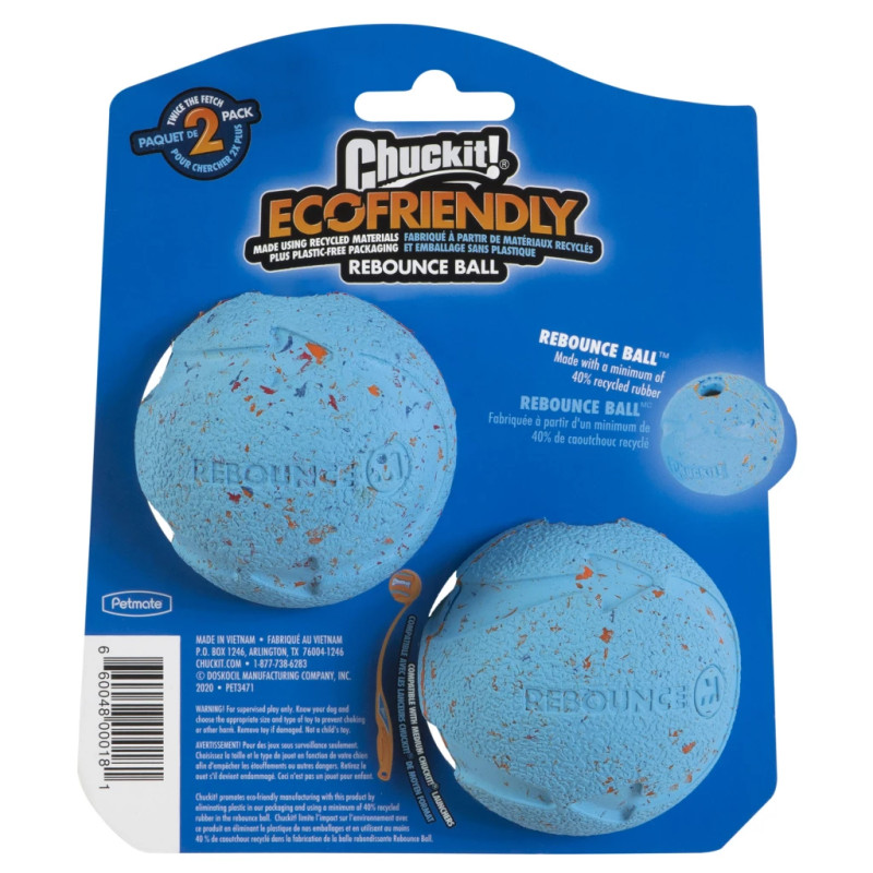 Loptičky Chuckit! Rebounce Fetch Ball M (2-pack) 1