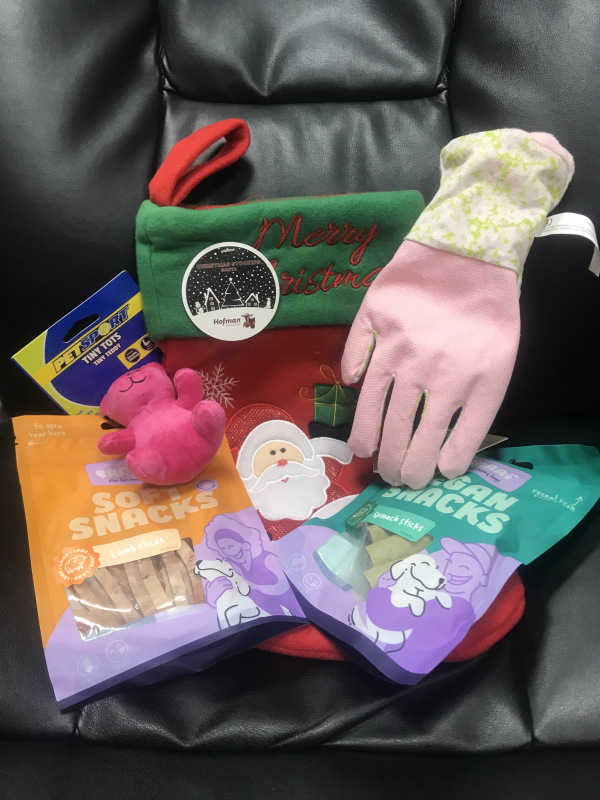 Plná vianočná pančucha Santa Pink Bear